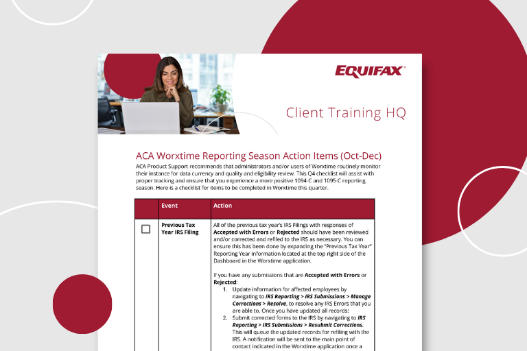 ACA Worxtime Q4 Action Items Image