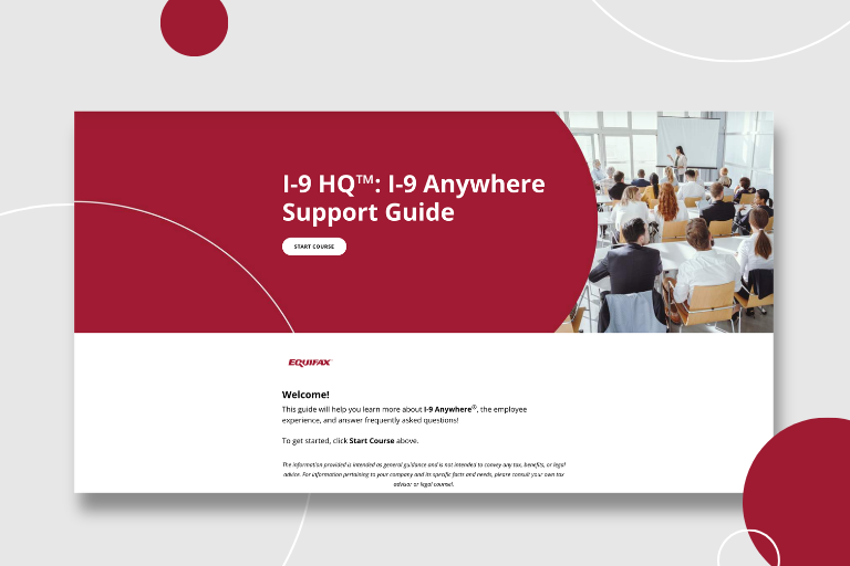 I-9 HQ I-9 Anywhere Support Guide Image
