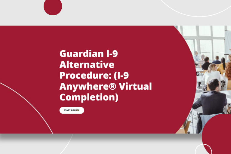 I-9 Alternative Procedure (I-9 Anywhere Virtual) Image
