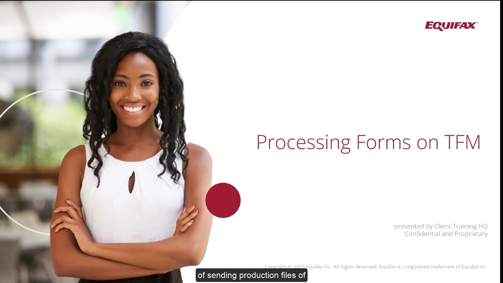 Processing Forms on TFM Image