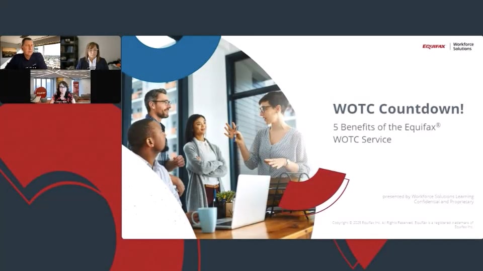WOTC Countdown! 5 Benefits of the Equifax WOTC Service Image