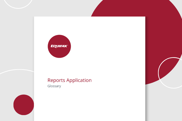Reports Application Glossary Image