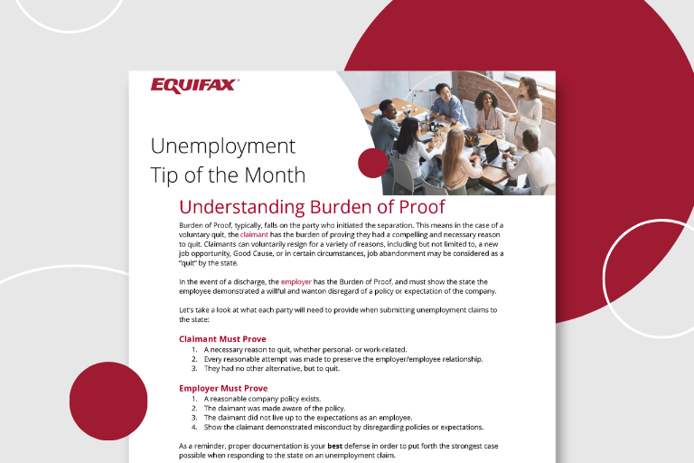 The Burden of Proof Image