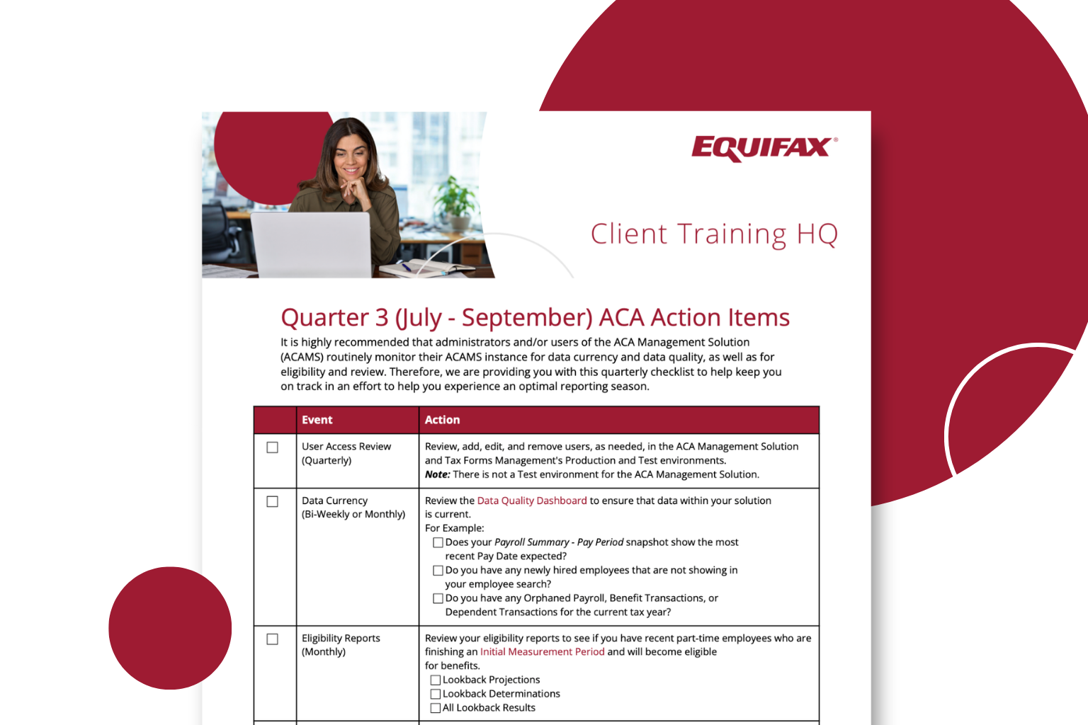 Q3 Action ACA Action Items Image