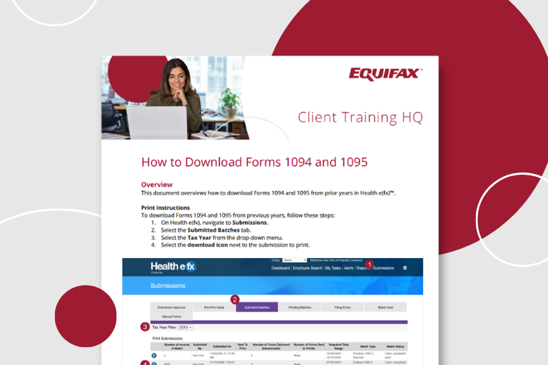How to Download Forms 1094 and 1095 Image