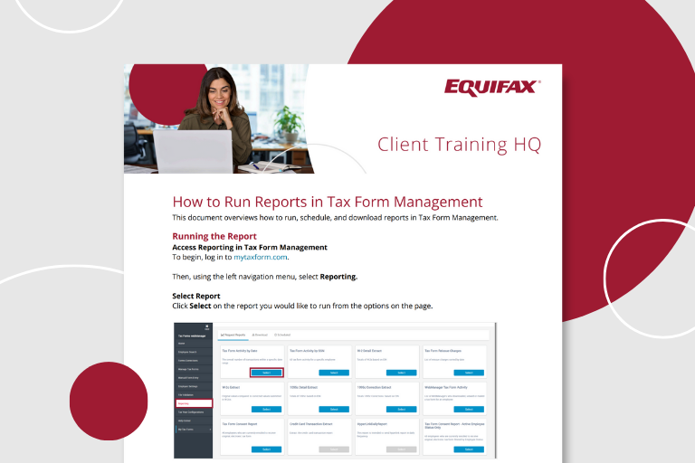 How to Run Reports in TFM Image