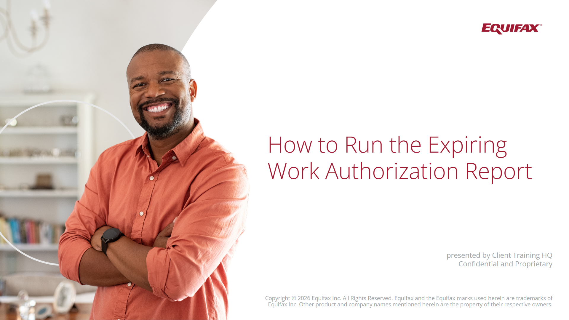 How to Run the Expiring Work Authorization Report in I-9 HQ Image
