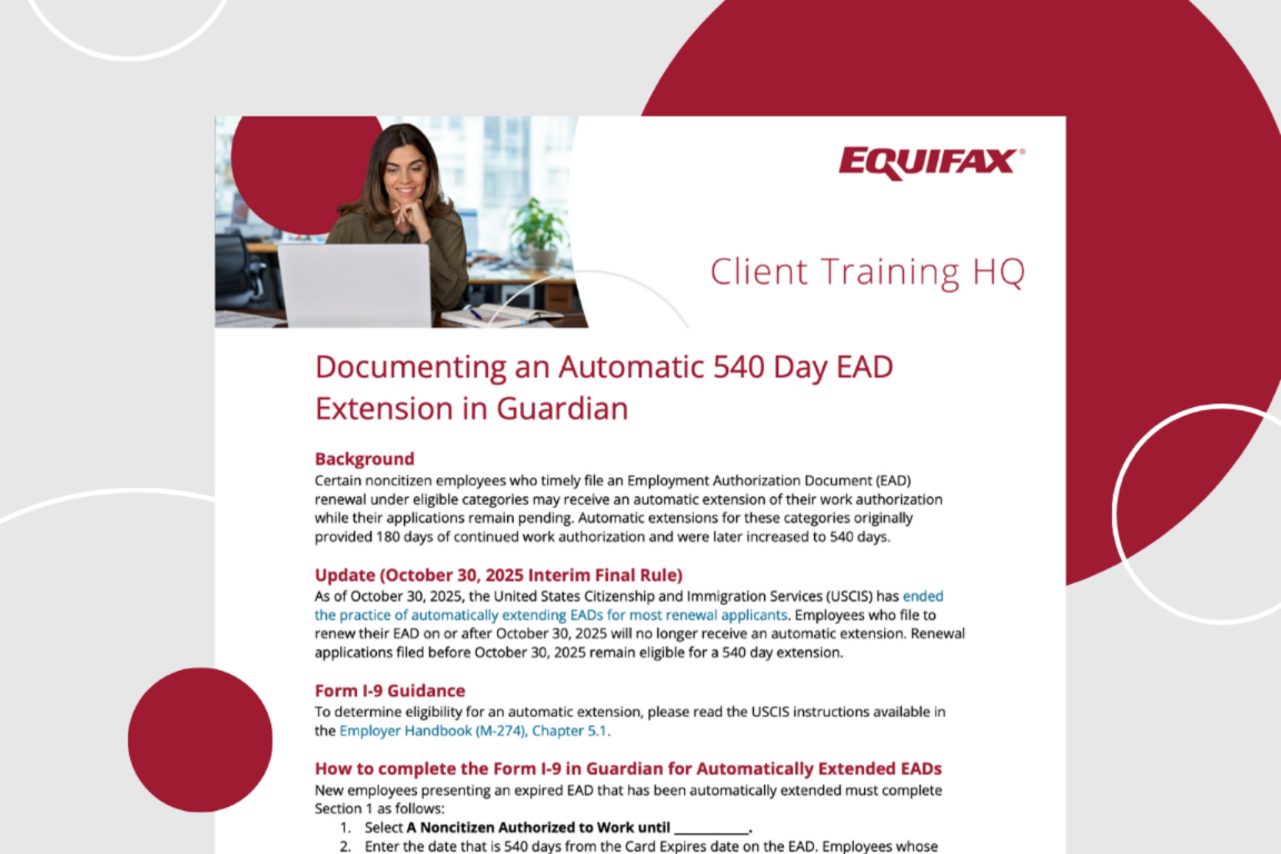 EAD Temporary 540 Day Extension Image