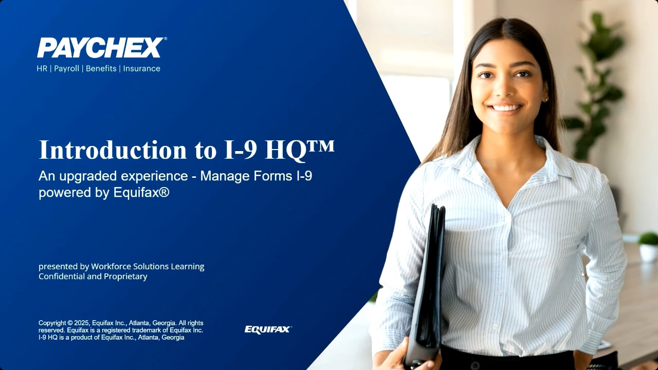 Paychex® Flex with I-9™ Overview Image
