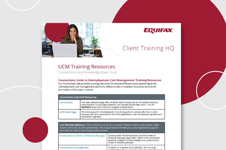 UCM Training Resources Image