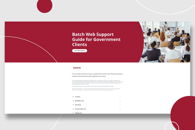 Batch Web Support Guide for Government Clients Image