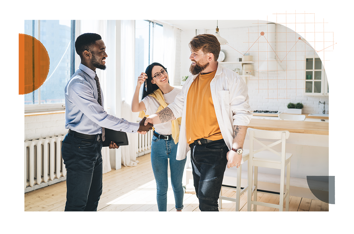 People Shaking Hands, Making a Business Deal