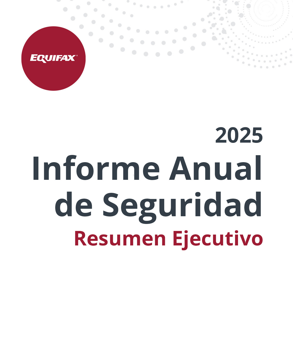 Portada Informe de Seguridad 2025